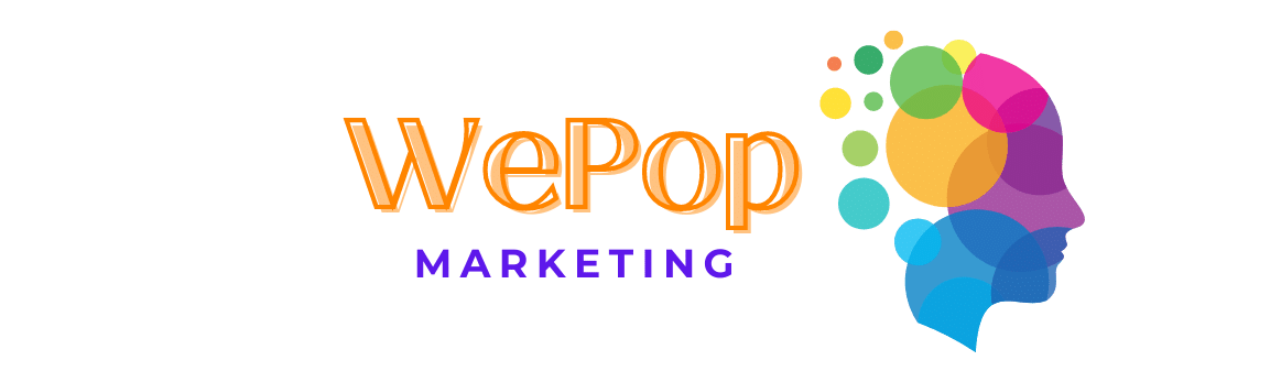 WEPOP Brain Human Logo - WEPOP Marketing